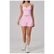 Custom Yoga Sets|Wholesale Seamless Yoga Set with Halter Neck Beautiful Back Lifted Hip for Outdoor