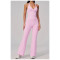 Custom Yoga Sets|Wholesale V-neck yoga suit set for women halter neck slim fit sportswear supplier