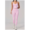 Custom Yoga Sets|Wholesale Women's yoga set high-end outdoor running sports quick-drying seamless