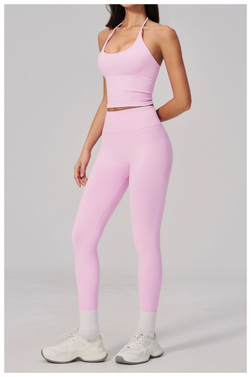 Custom Yoga Sets|Wholesale Women's yoga set high-end outdoor running sports quick-drying seamless