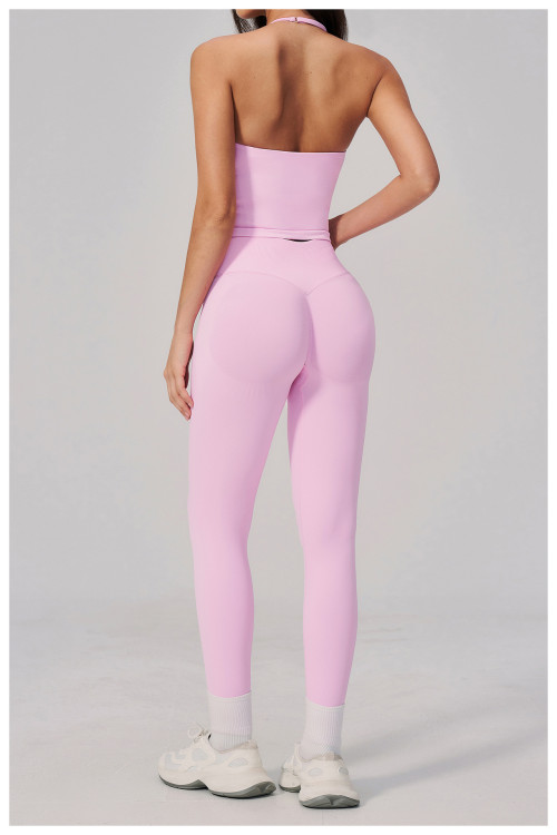 Custom Yoga Sets|Wholesale Women's yoga set high-end outdoor running sports quick-drying seamless