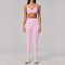 Custom Yoga Sets|Wholesale Seamless Yoga Set for Women Halter Neck Backless Quick-Drying Vendors