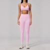Custom Yoga Sets|Wholesale Seamless Yoga Set for Women Halter Neck Backless Quick-Drying Vendors