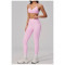 Custom Yoga Sets|Wholesale Seamless Yoga Set for Women Halter Neck Backless Quick-Drying Vendors