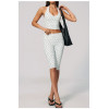 Custom Yoga Sets|Wholesale New polka dot yoga suit set with polyester/spandex print and deep V-neck