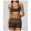 Custom Sports Shorts|Wholesale New color-blocked, high-elasticity, tummy-control fitness shorts