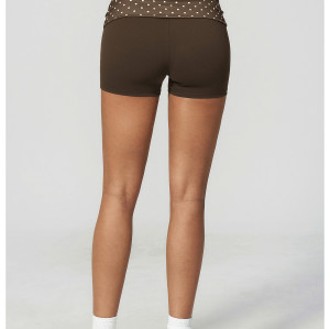 Custom Sports Shorts|Wholesale New color-blocked, high-elasticity, tummy-control fitness shorts