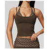 Custom Yoga Vest|Wholesale New color-blocked polka dot sports bra halter neck shaping yoga