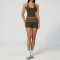 Custom Yoga Sets|Wholesale Women's sports yoga suit with halter neck running quick-drying