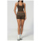 Custom Yoga Sets|Wholesale Women's sports yoga suit with halter neck running quick-drying