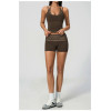 Custom Yoga Sets|Wholesale Women's sports yoga suit with halter neck running quick-drying