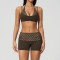 Custom Yoga Sets|Wholesale New polka dot yoga outfit set with halter neck strap for running