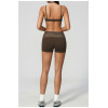 Custom Yoga Sets|Wholesale New polka dot yoga outfit set with halter neck strap for running