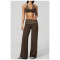 Custom Yoga Sets|Wholesale Fitness Set with Square Back, Casual and Stylish Fold-Up Waistband