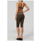 Custom Yoga Sets|Wholesale Fitness Set with Square Back, Casual and Stylish Fold-Up Waistband