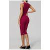 Custom jumpsuits|Wholesale One-piece square neck vest slimming one-piece mid-length pants yoga