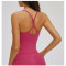 Custom Yoga Vest|Wholesale Fitted yoga vest, casual and versatile, double shoulder strap vest