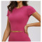 Custom yoga tops | Wholesale tight-fitting gymwear short-sleeved fitness top casual outdoor running