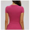 Custom yoga tops | Wholesale tight-fitting gymwear short-sleeved fitness top casual outdoor running