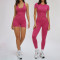 Custom Yoga Sets|Wholesale Yoga Set with Beautiful Back Fitted and Versatile Suitable for Outdoor