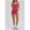 Custom Yoga Sets|Wholesale Yoga Set with Beautiful Back Fitted and Versatile Suitable for Outdoor