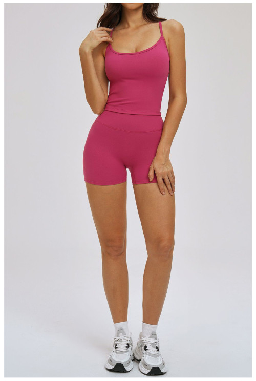 Custom Yoga Sets|Wholesale Yoga Set with Beautiful Back Fitted and Versatile Suitable for Outdoor