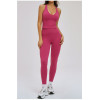 Custom Yoga Sets|Wholesale Yoga Set with Beautiful Back Fitted and Versatile Suitable for Outdoor