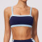 Custom Yoga bra|WholesaleWomen sports bra breathable and sweat-wicking color-blocked  one-piece cup