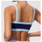 Custom Yoga bra|WholesaleWomen sports bra breathable and sweat-wicking color-blocked  one-piece cup