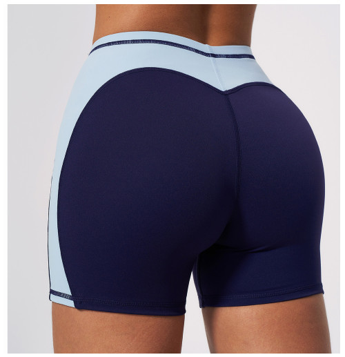 Custom Sports Shorts|Wholesale Yoga shorts peach-shaped buttock lift nude-like fitness high waist