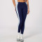 Custom yoga leggings|Wholesale Color-blocked yoga pants with butt-lifting high elasticity fitness