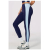 Custom yoga leggings|Wholesale Color-blocked yoga pants with butt-lifting high elasticity fitness