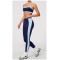 Custom Yoga Sets|Wholesale Color-blocked yoga Set with a beautiful back tight fit and breathability