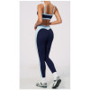 Custom Yoga Sets|Wholesale Color-blocked yoga Set with a beautiful back tight fit and breathability