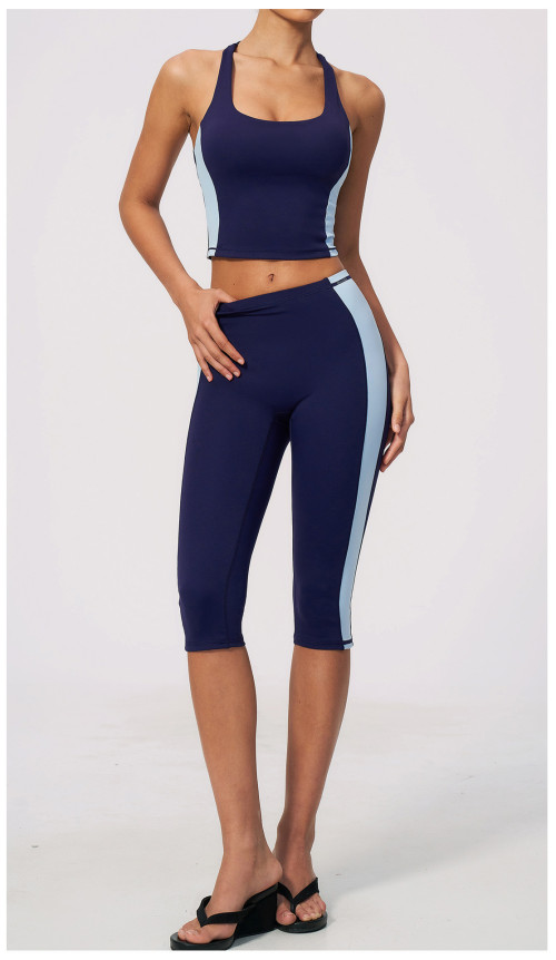 Custom Yoga Sets|Wholesale New yoga set with peach-shaped buttocks high elasticity and quick-drying
