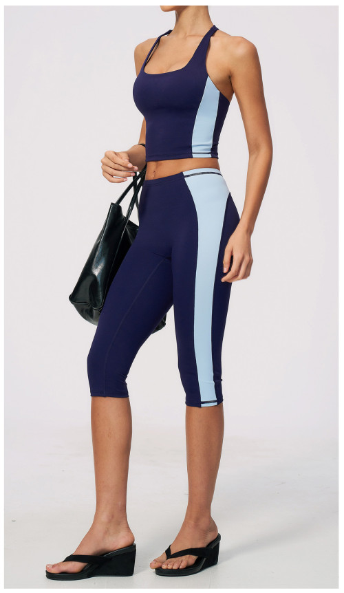 Custom Yoga Sets|Wholesale New yoga set with peach-shaped buttocks high elasticity and quick-drying
