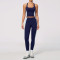 Custom Yoga Sets|Wholesale Yoga set with color blocking for outdoor running and fitness