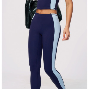 Custom Yoga Sets|Wholesale Yoga set with color blocking for outdoor running and fitness