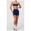 Custom Yoga Sets|Wholesale New color-blocked yoga suit for women, slim fit, fitness, outdoor