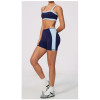 Custom Yoga Sets|Wholesale New color-blocked yoga suit for women, slim fit, fitness, outdoor