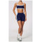 Custom Yoga Sets|Wholesale New color-blocked yoga suit for women, slim fit, fitness, outdoor