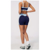 Custom Yoga Sets|Wholesale New color-blocked yoga suit for women, slim fit, fitness, outdoor