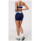 Custom Yoga Sets|Wholesale New color-blocked yoga suit for women, slim fit, fitness, outdoor