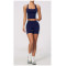 Custom Yoga Sets|Wholesale New yoga outfit set for women with padded bra top and high-waisted