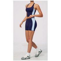 Custom Yoga Sets|Wholesale New yoga outfit set for women with padded bra top and high-waisted