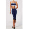 Custom Yoga Sets|Wholesale Color-blocked yoga set for women slim fit sweat-wicking and breathable