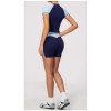 Custom Yoga Sets|Wholesale New women's color-blocked short yoga outfit for Pilates training