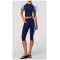 Custom Yoga Sets|Wholesale New yoga set, slimming peach-shaped buttock training cropped pants
