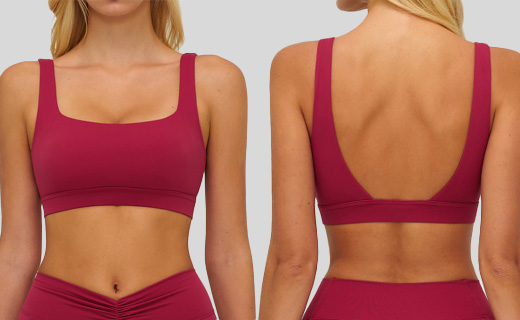 Square-Neck Training Bra