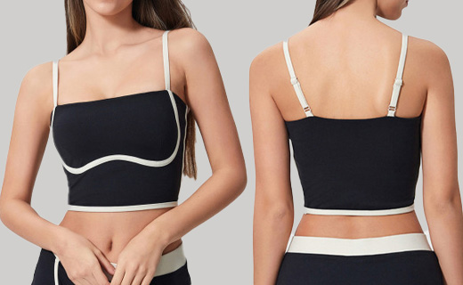 Square-Neck Training Bra